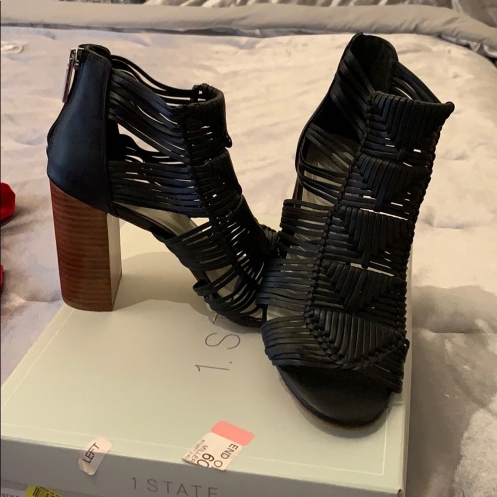 1s- Kenton Black Nappa size 8 m shoes